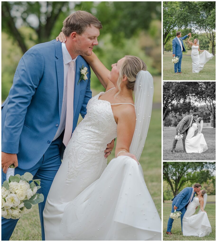 Summer Wedding at Ravenswood Mansion | Brentwood, TN | bride and groom photos