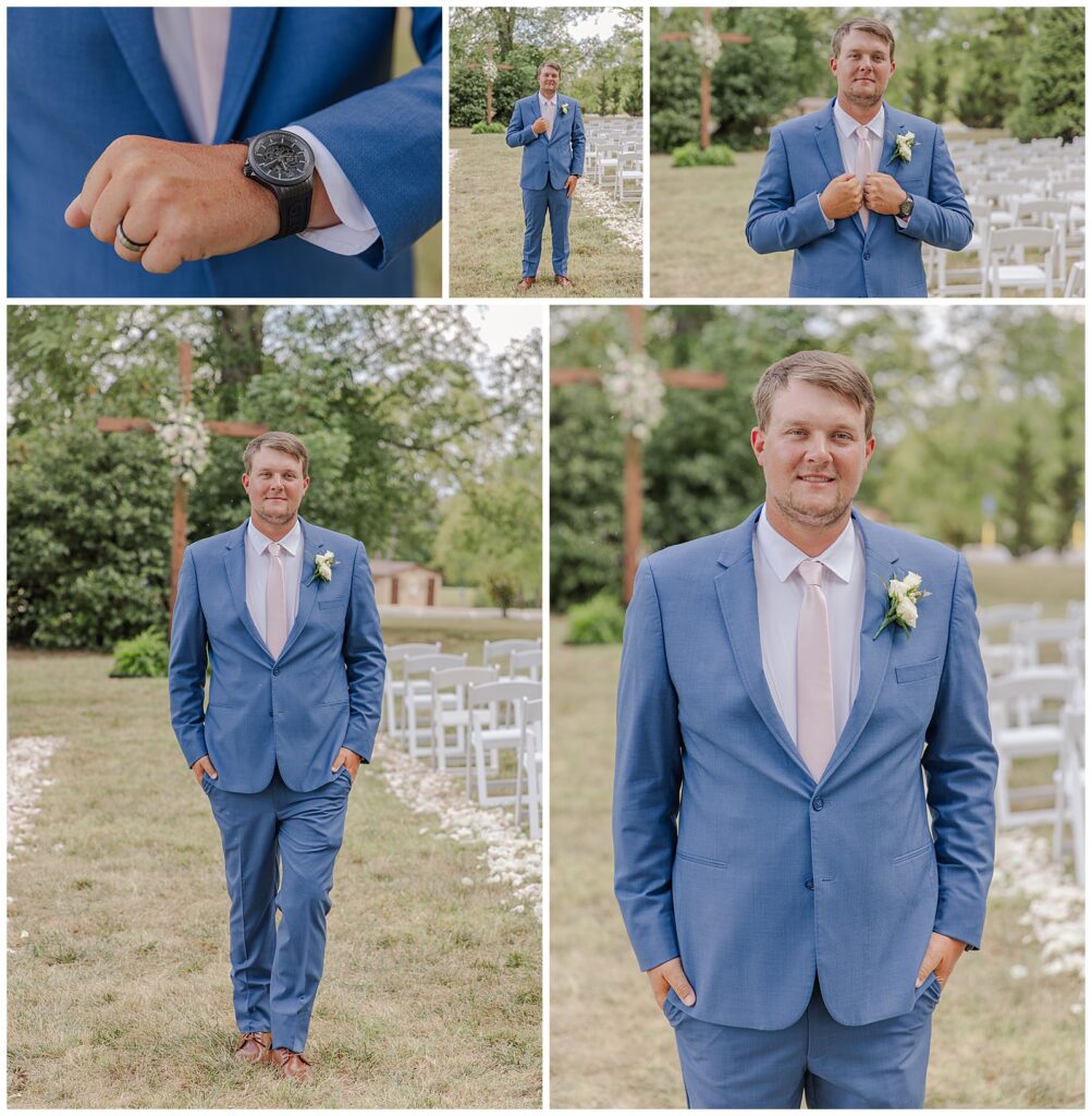 Summer Wedding at Ravenswood Mansion | Brentwood, TN | bride and groom photos