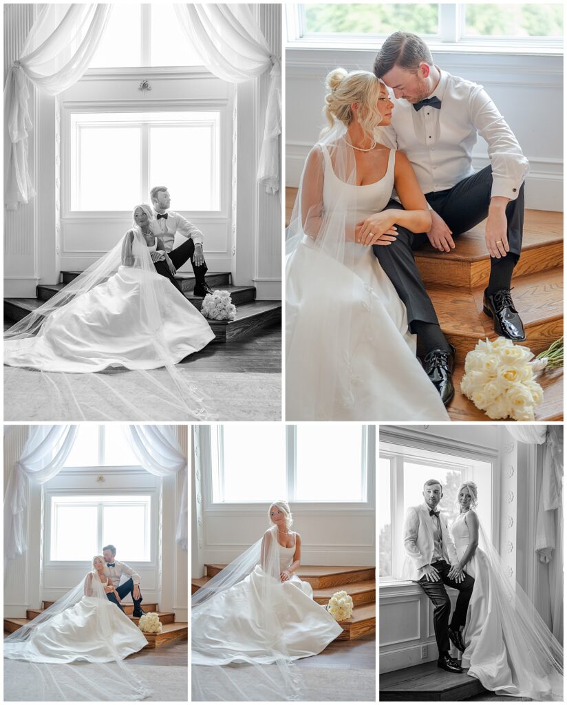 Photography by Michelle | Elegant Summer wedding | Howe Farms | The Pavilion | Portraits