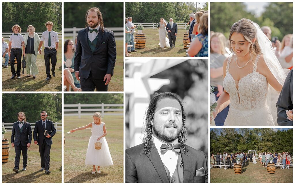 Summer Wedding | The Wild Turkey Ranch | Ceremony Photos