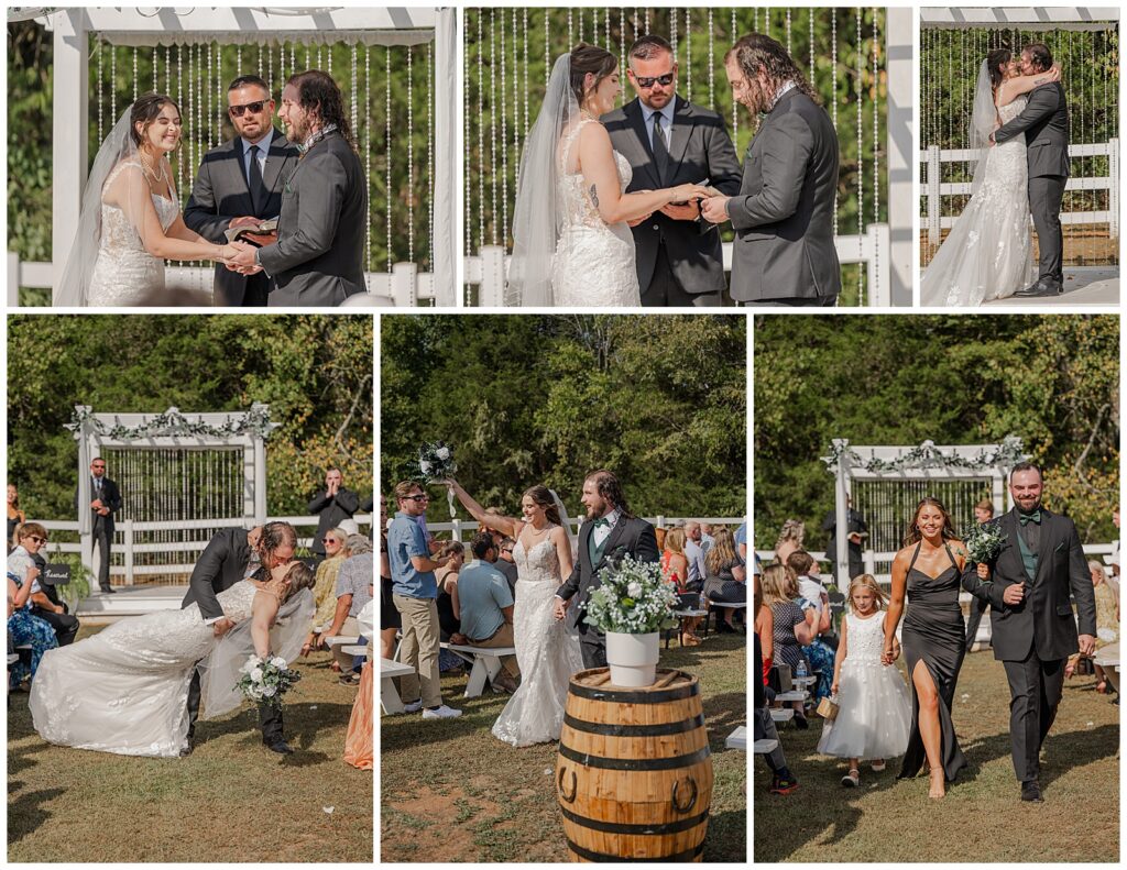 Summer Wedding | The Wild Turkey Ranch | Ceremony Photos