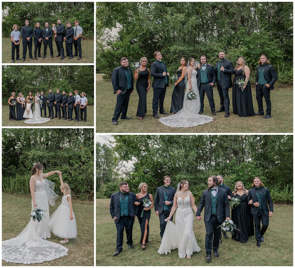 Summer Wedding | The Wild Turkey Ranch | Bridal Party Photos