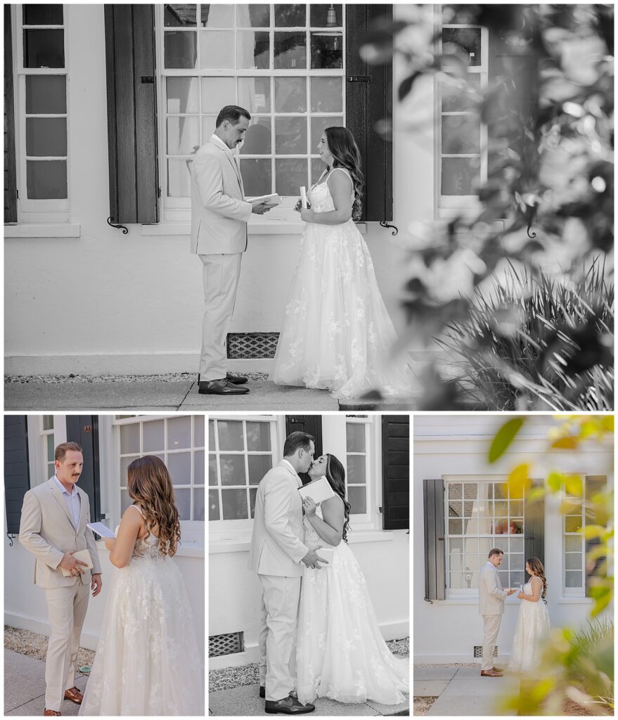 Destination wedding in Charleston, SC | The River House at Lowdnes Grove | Private Vows