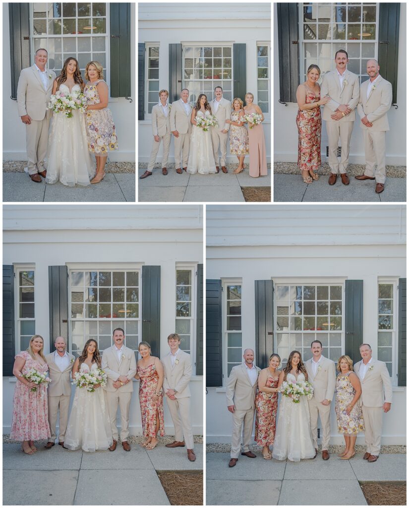 Destination wedding in Charleston, SC | The River House at Lowdnes Grove | Family Portraits