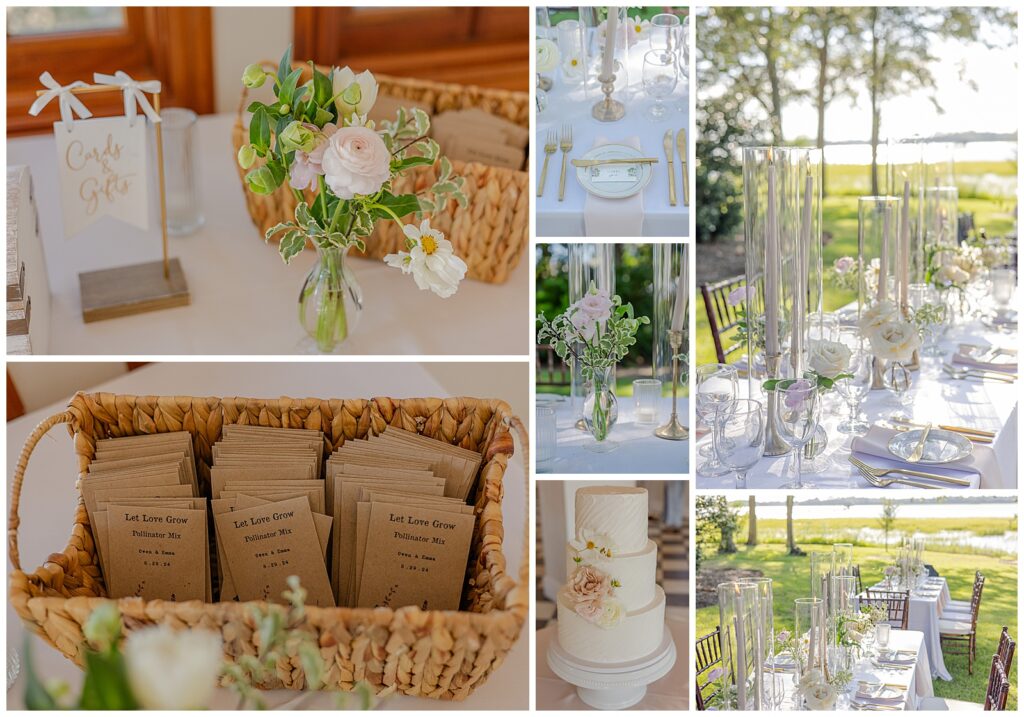 Destination wedding in Charleston, SC | The River House at Lowdnes Grove | Detail Photos