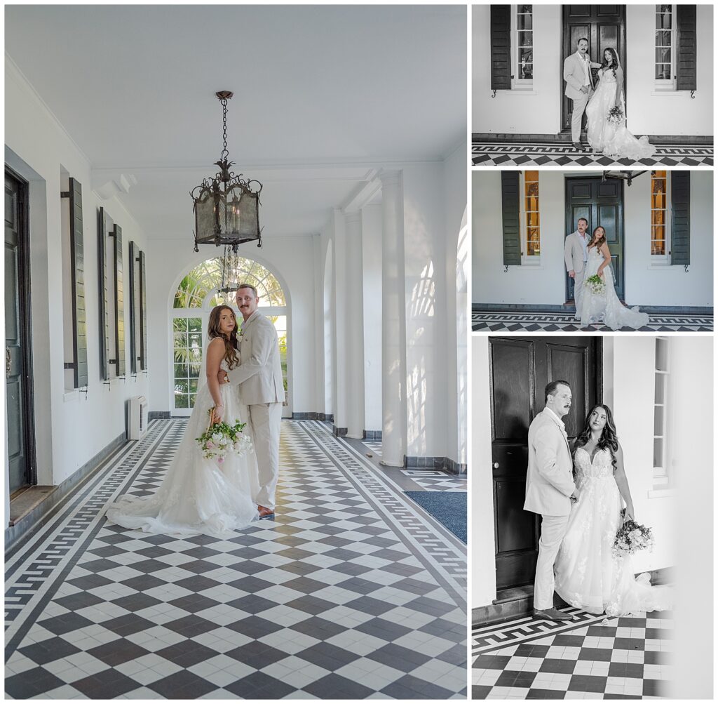 Destination wedding in Charleston, SC | The River House at Lowdnes Grove | Bride and Groom Photos