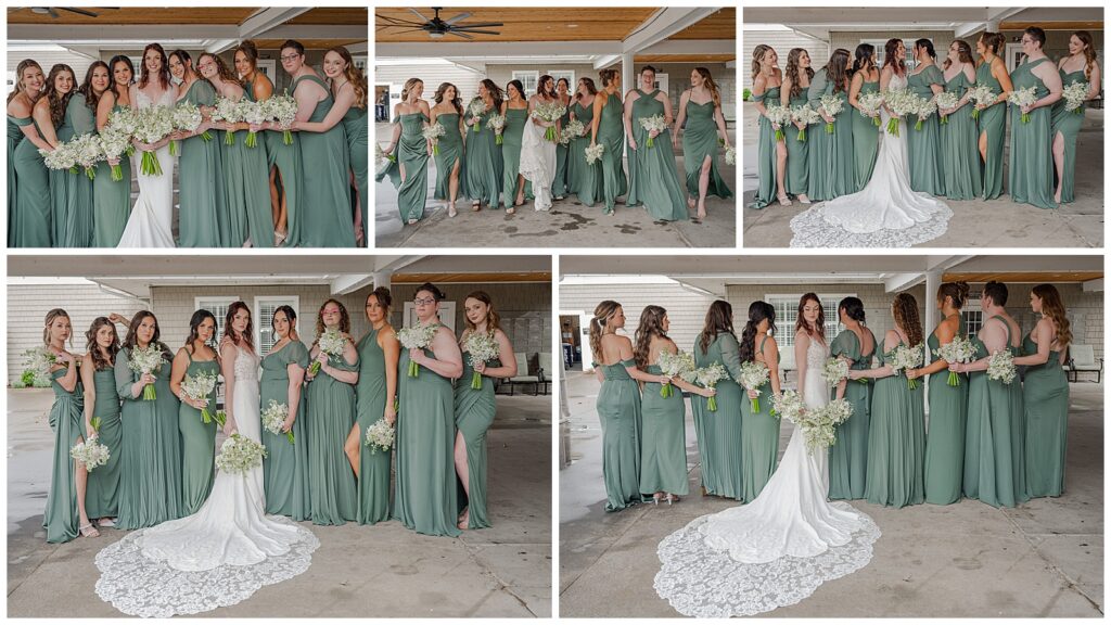 Photography by Michelle | Hermitage Golf Course | Nashville, TN | bridal party photos