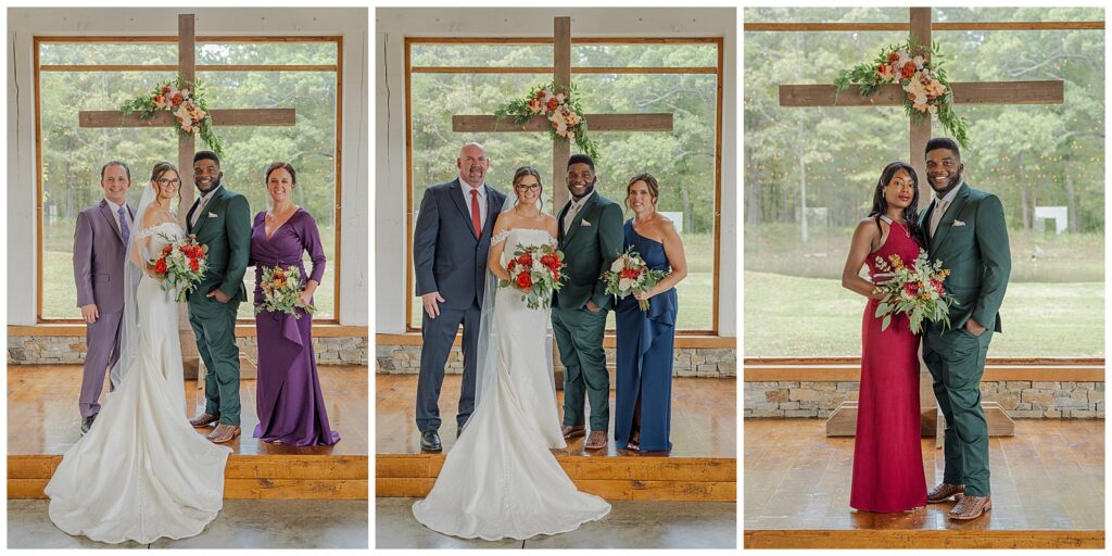 Grace Valley Farms Fall wedding | Photography by Michelle | Family Formal portraits