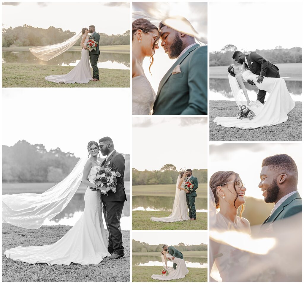 Grace Valley Farms Fall wedding | Photography by Michelle | Bride and Groom portraits