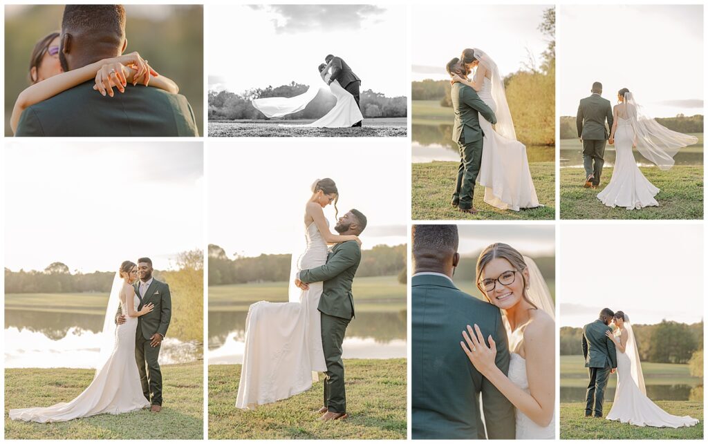 Grace Valley Farms Fall wedding | Photography by Michelle | Bride and Groom portraits