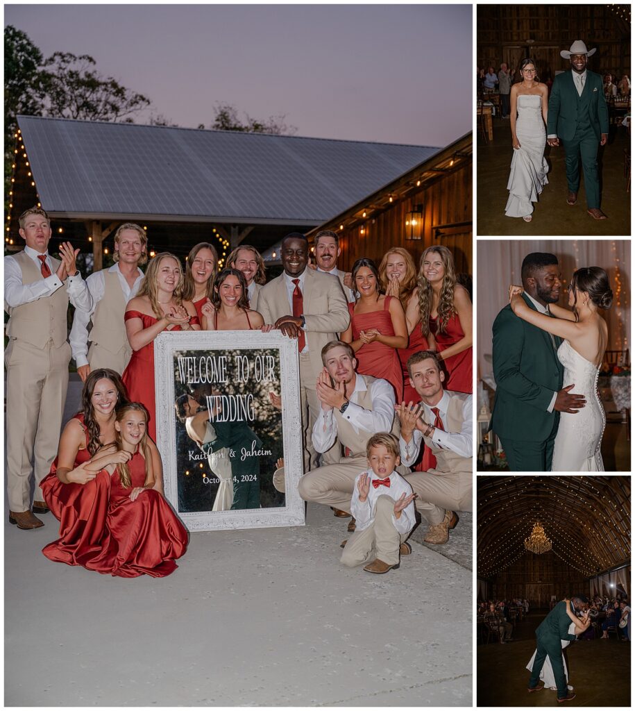 Grace Valley Farms Fall wedding | Photography by Michelle | Reception photos