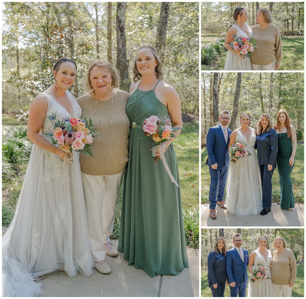 Fall wedding at The Farm at Fiery Gizzard | Photography by Michelle | Family portraits