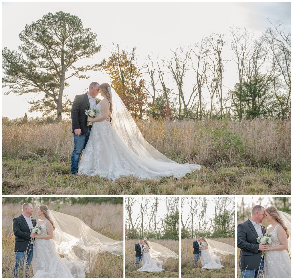 Fall wedding | The Venue at Birchwood | Photography by Michelle | Bride and Groom portraits