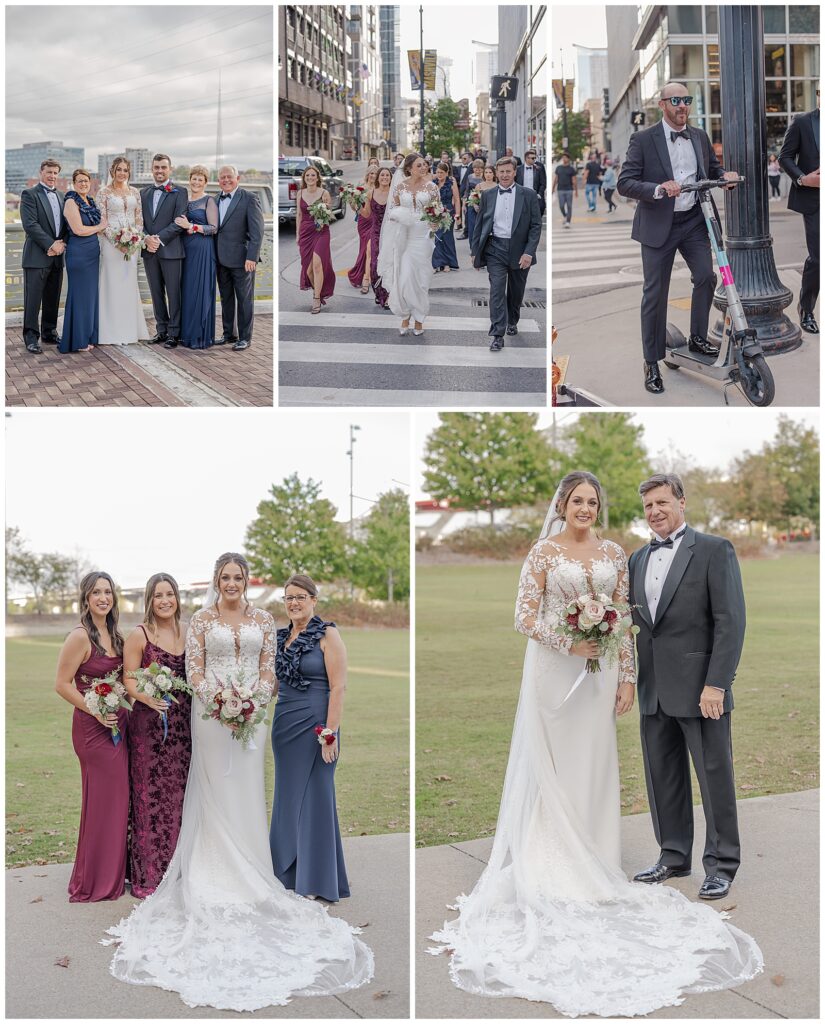 Elegant wedding at The Bell Tower | Nashville, TN | Family photos