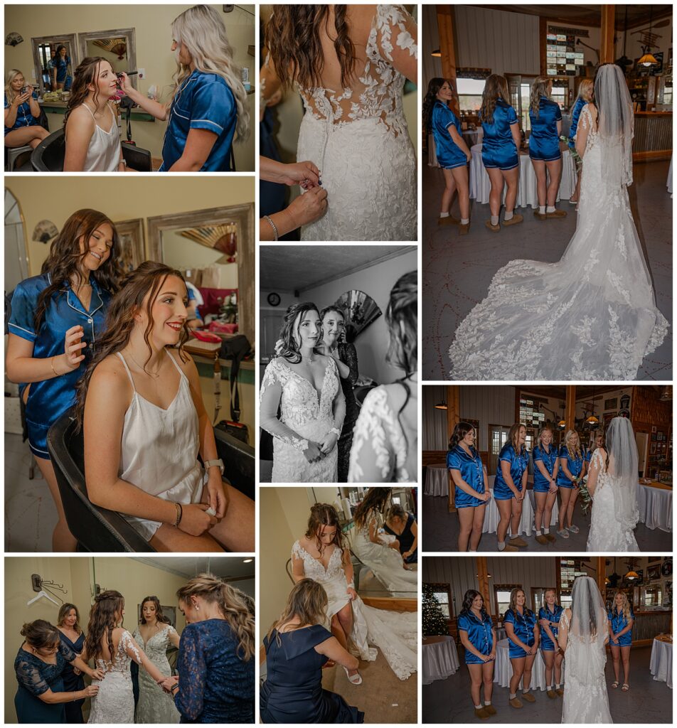 Fall wedding at Twisted Cedar Farms | Lebanon, TN | Photography by Michelle | getting ready photos